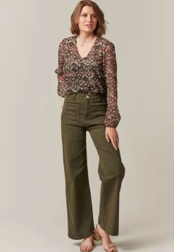 Deeluxe Blouse CYRIELLE Khaki Store