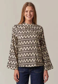 Deeluxe Blouse ESTINA Moka Cheap