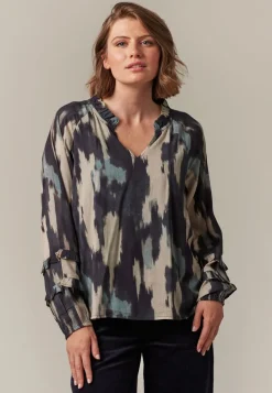 Deeluxe Blouse NOELINE Grey Cheap