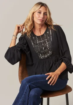 Deeluxe Blouse PERLA Black Online