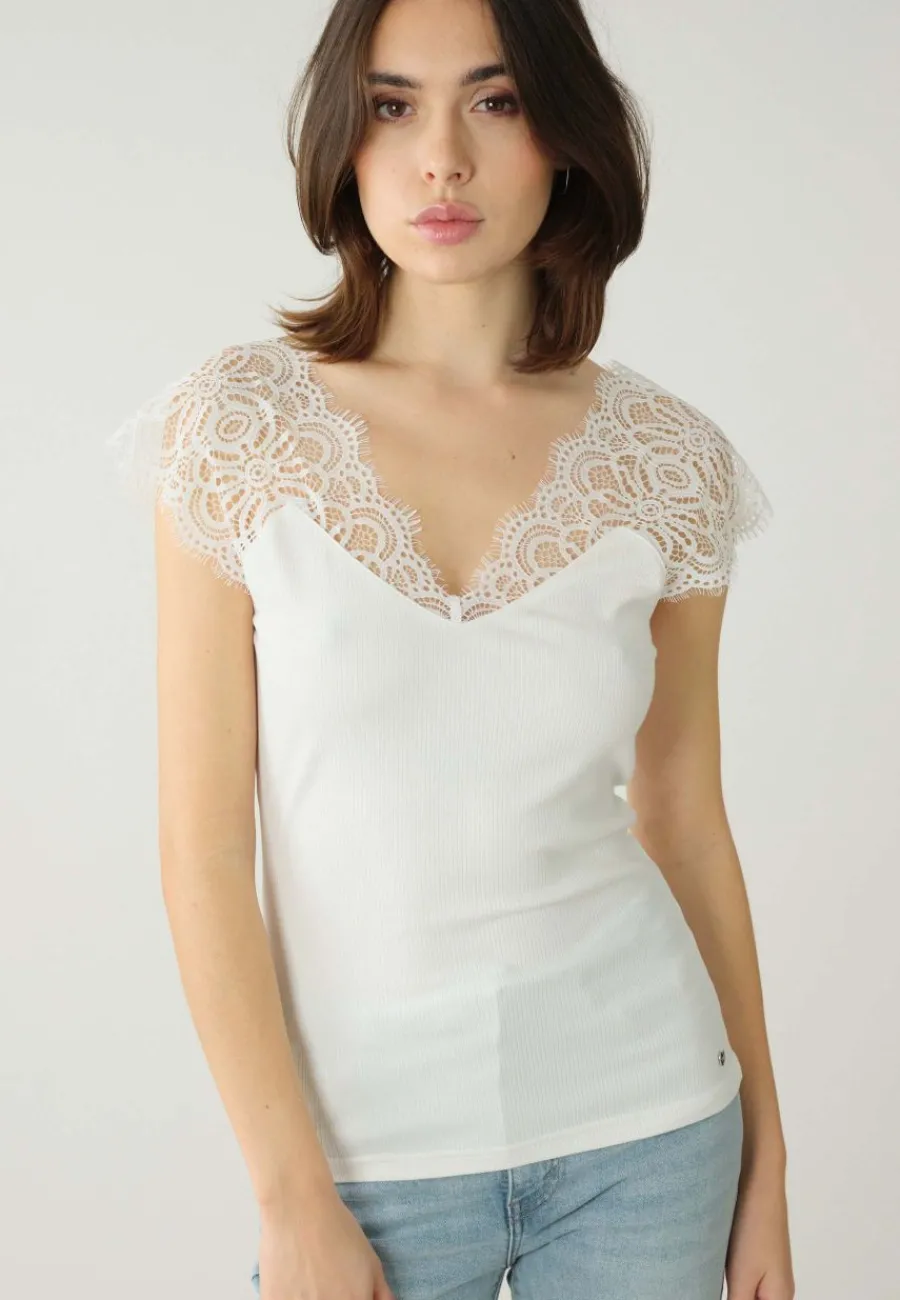 Deeluxe Debardeur BRIVIA OffWhite Fashion