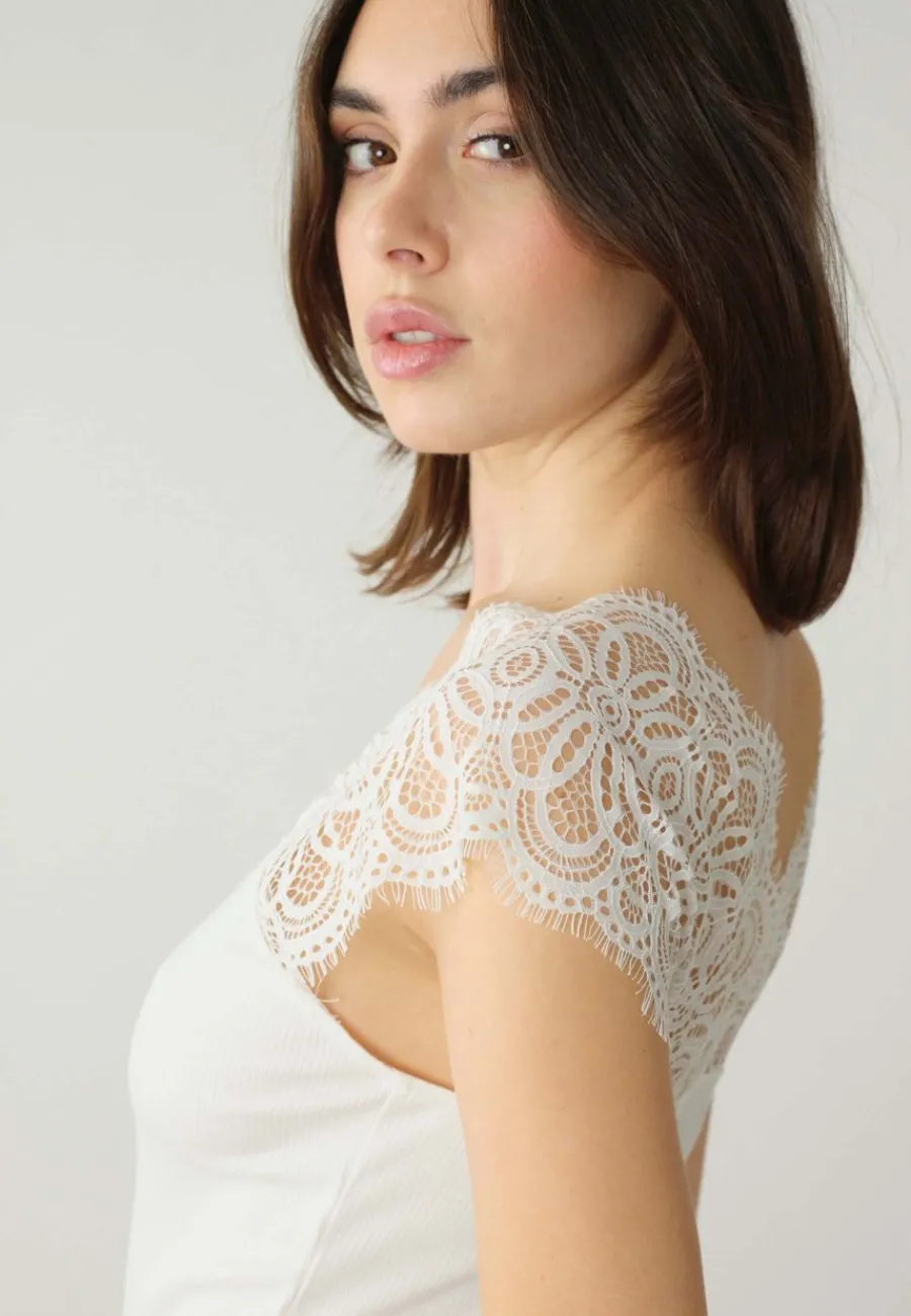 Deeluxe Debardeur BRIVIA OffWhite Fashion