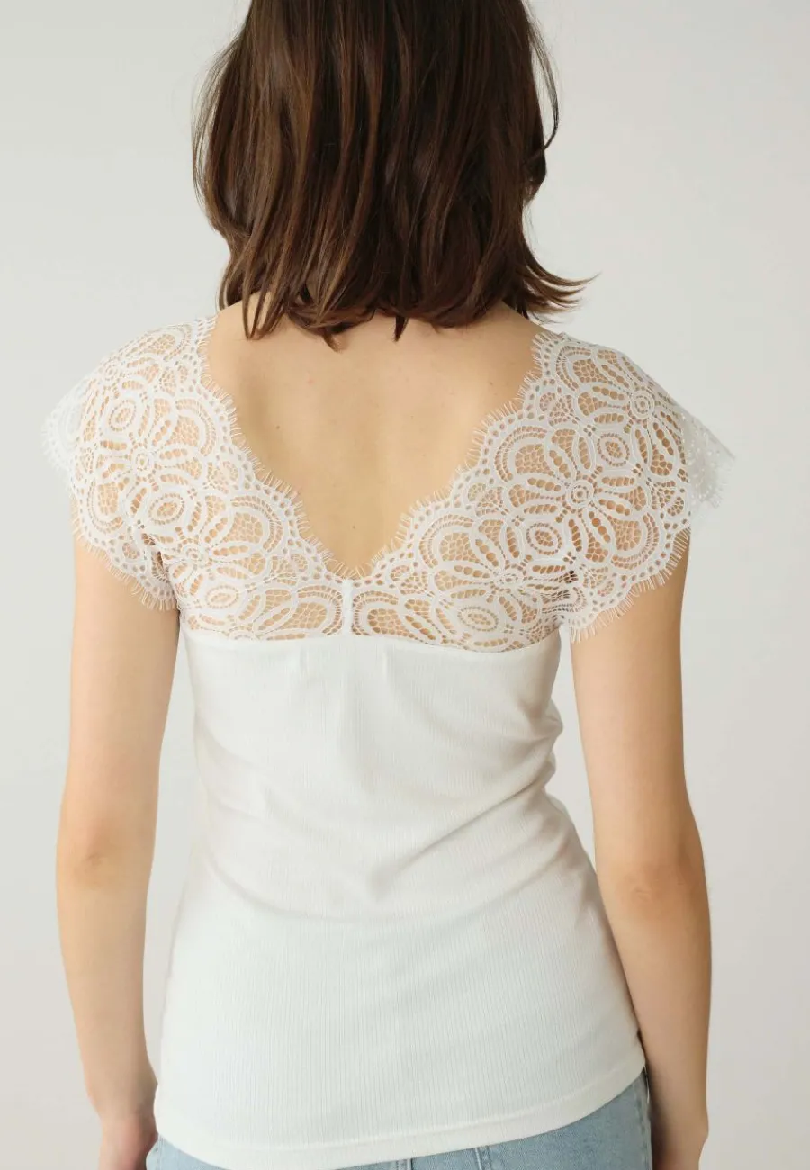 Deeluxe Debardeur BRIVIA OffWhite Fashion