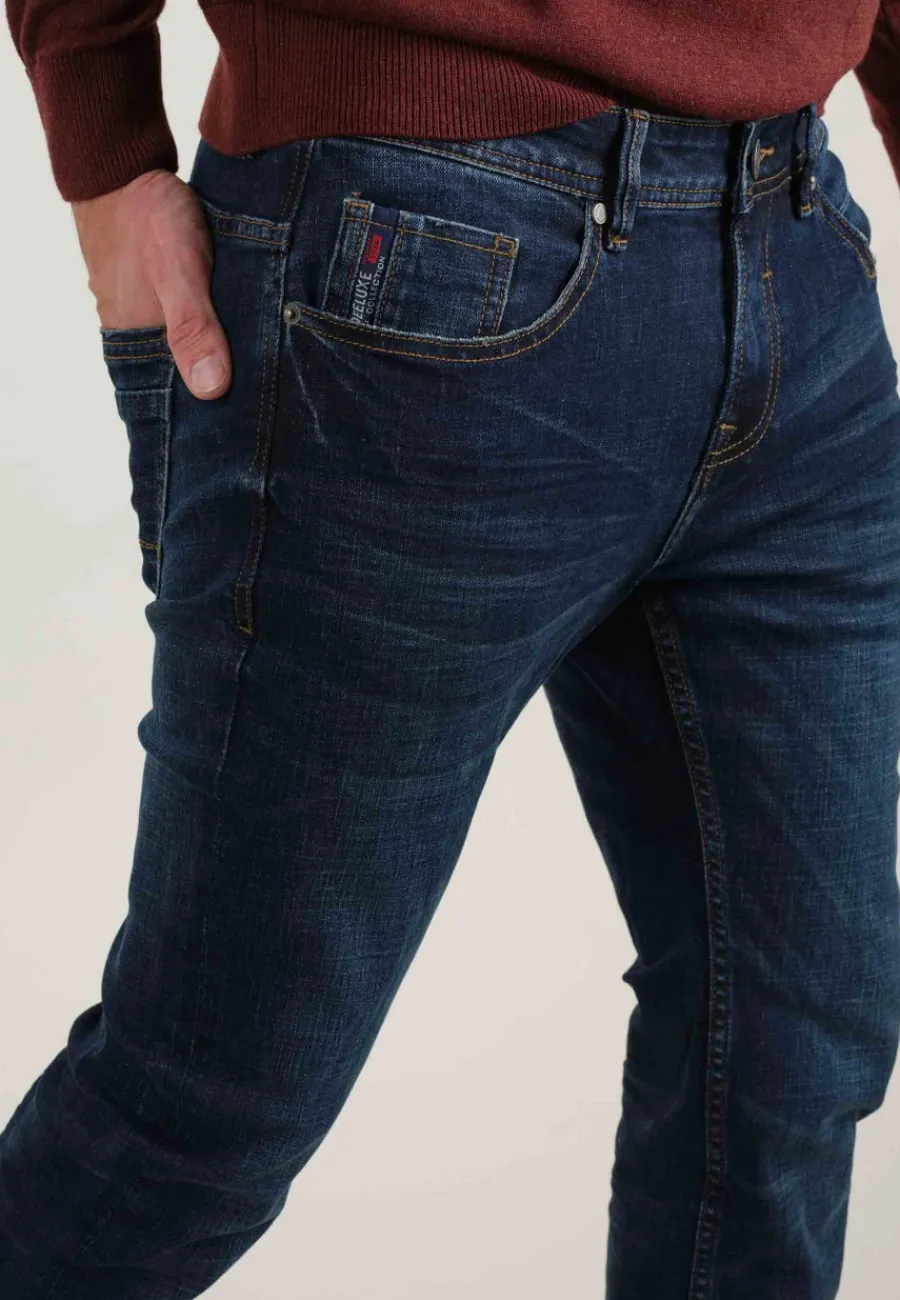 Deeluxe Jean CARLOS DarkBlueUsed Cheap