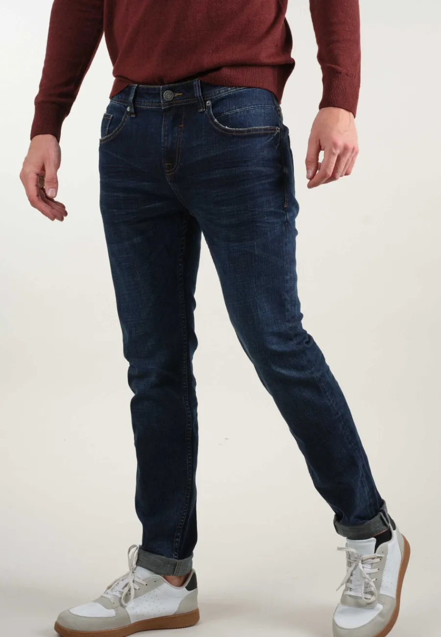 Deeluxe Jean CARLOS DarkBlueUsed Cheap