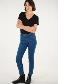 Deeluxe Jean JESS MediumBlue Fashion