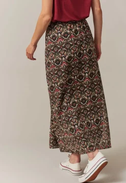 Deeluxe Jupe ALAIA Khaki Fashion