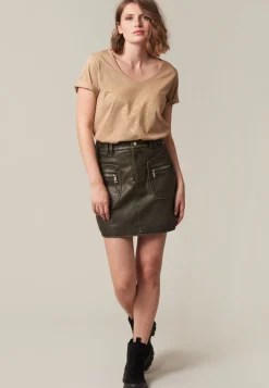Deeluxe Jupe AYLA Khaki Clearance