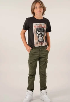 Deeluxe Pantalon GARDEN Olive Shop
