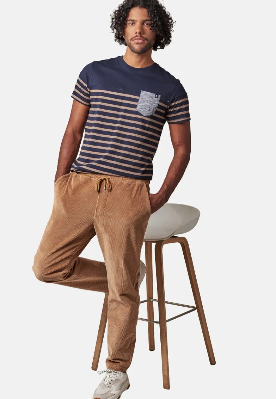 Deeluxe Pantalon LEANDRE Beige Outlet