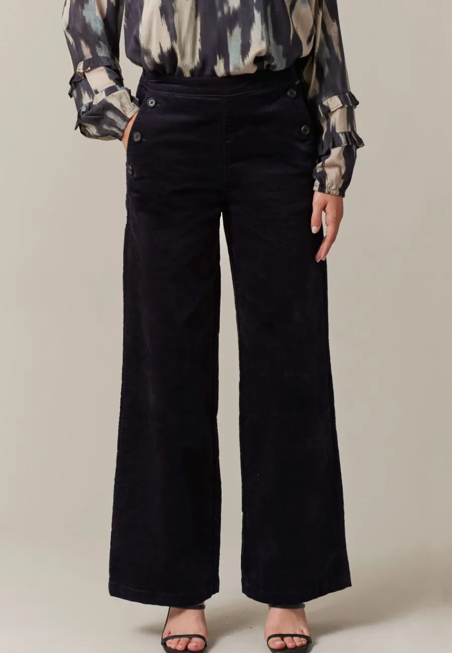 Deeluxe Pantalon MAENA Navy Hot