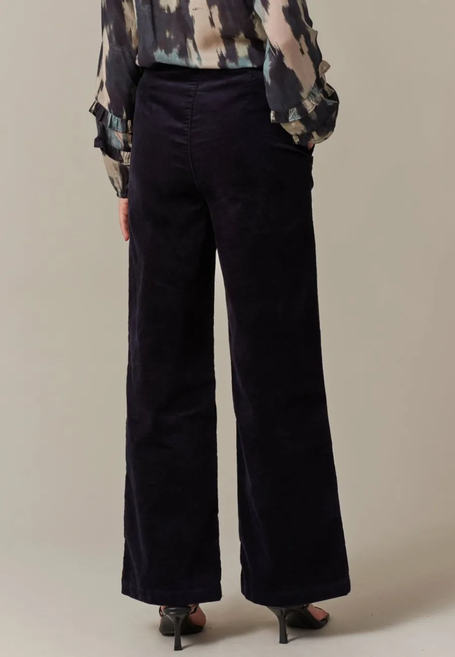 Deeluxe Pantalon MAENA Navy Hot