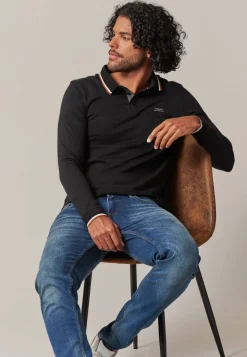 Deeluxe Polo DREXLON Black Fashion