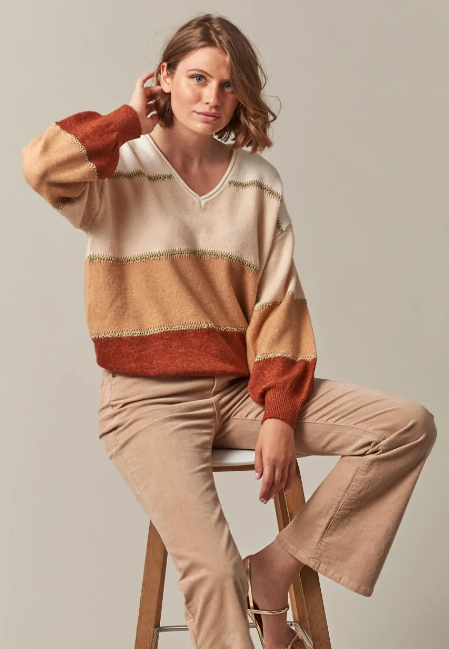 Deeluxe Pull LODINA Beige New