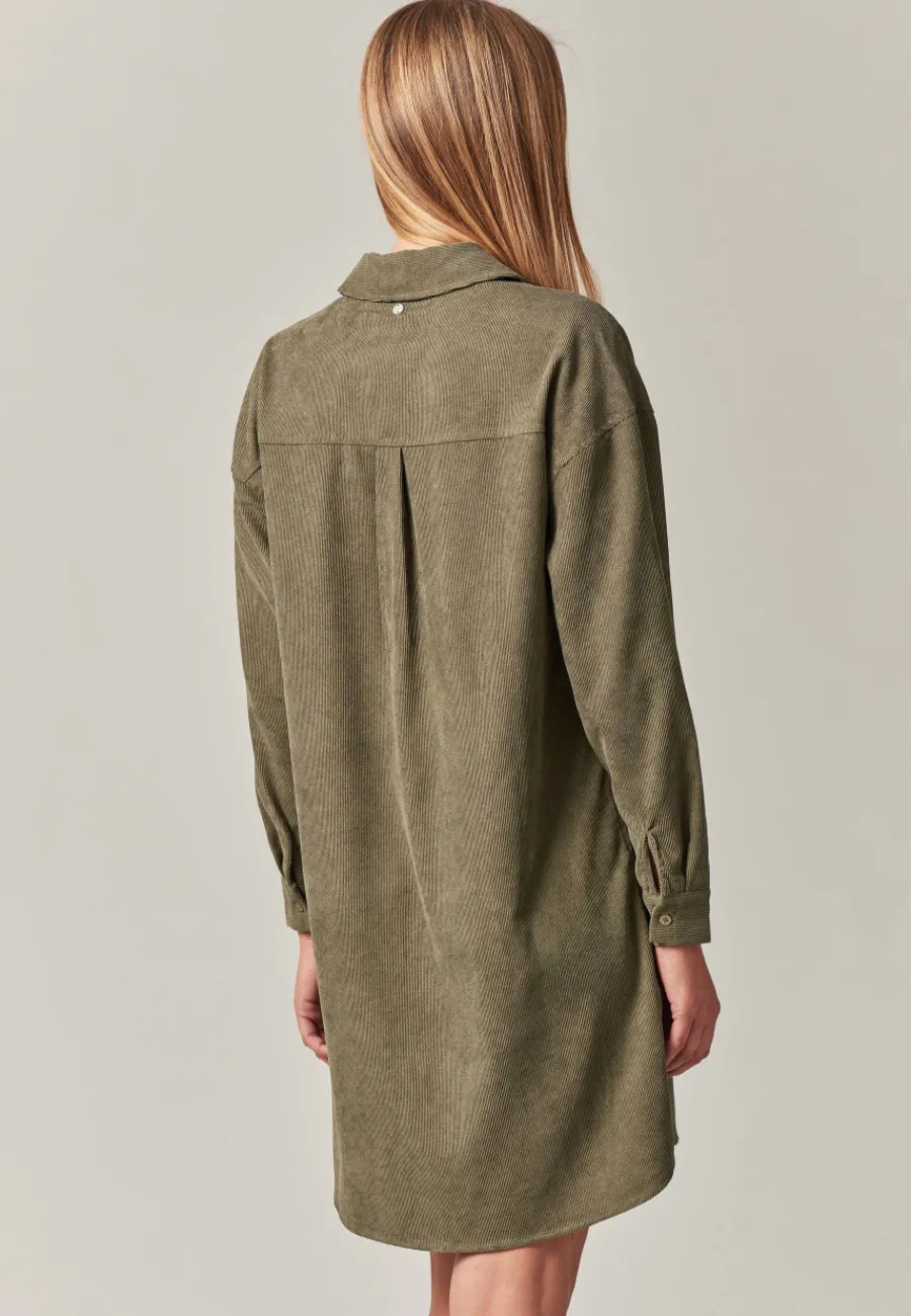 Deeluxe Robe FREDA DarkKhaki Fashion