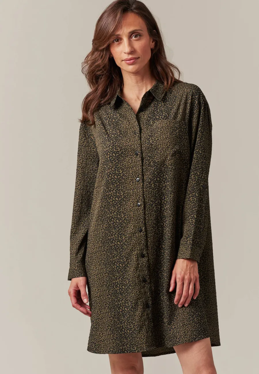 Deeluxe Robe NIRINA Khaki Shop