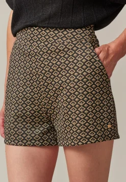 Deeluxe Short ELERIA Black Flash Sale