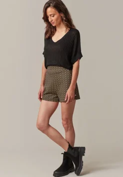 Deeluxe Short ELERIA Black Flash Sale