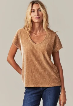 Deeluxe T-shirt ADIXIA Beige Shop