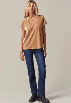 Deeluxe T-shirt ADIXIA Beige Shop