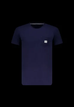 Deeluxe T-Shirt BASITO Navy Best Sale