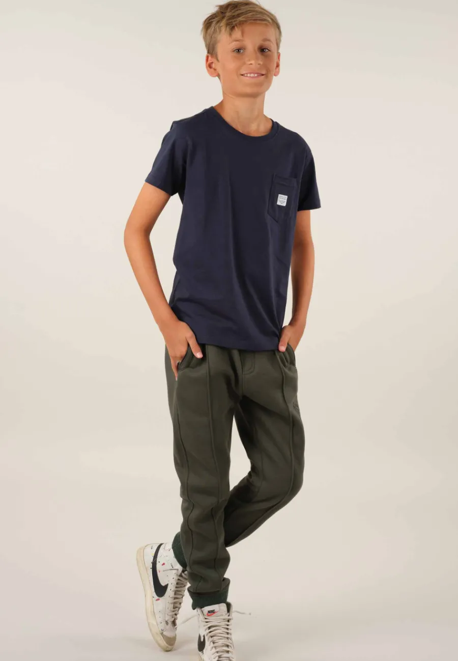 Deeluxe T-Shirt BASITO Navy Best Sale