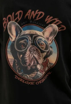 Deeluxe T-Shirt BULLDOG Black Hot