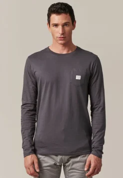 Deeluxe T-Shirt BUMP MediumGrey Fashion