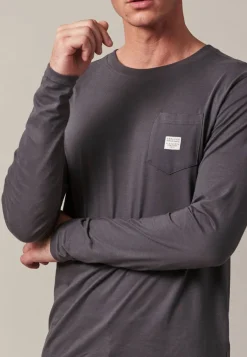 Deeluxe T-Shirt BUMP MediumGrey Fashion