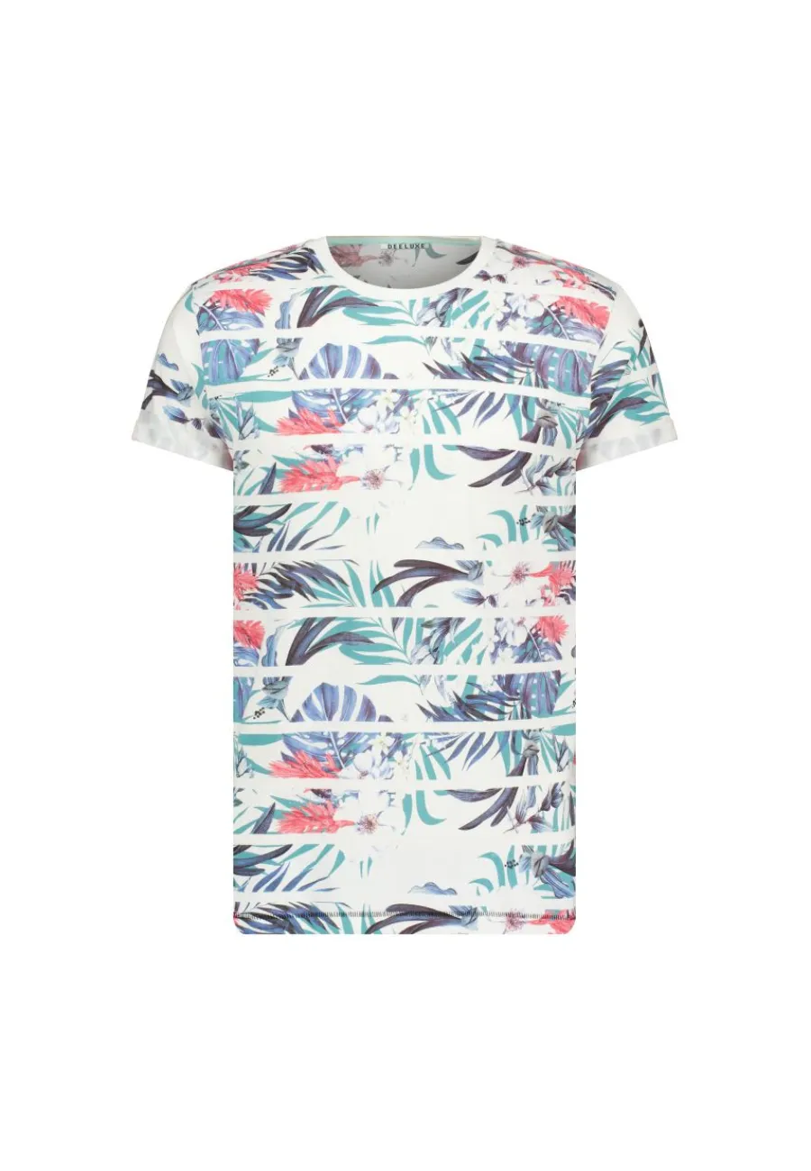 Deeluxe T-Shirt CARIBBEAN Navy Fashion