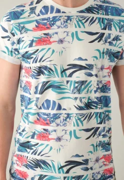 Deeluxe T-Shirt CARIBBEAN Navy Fashion