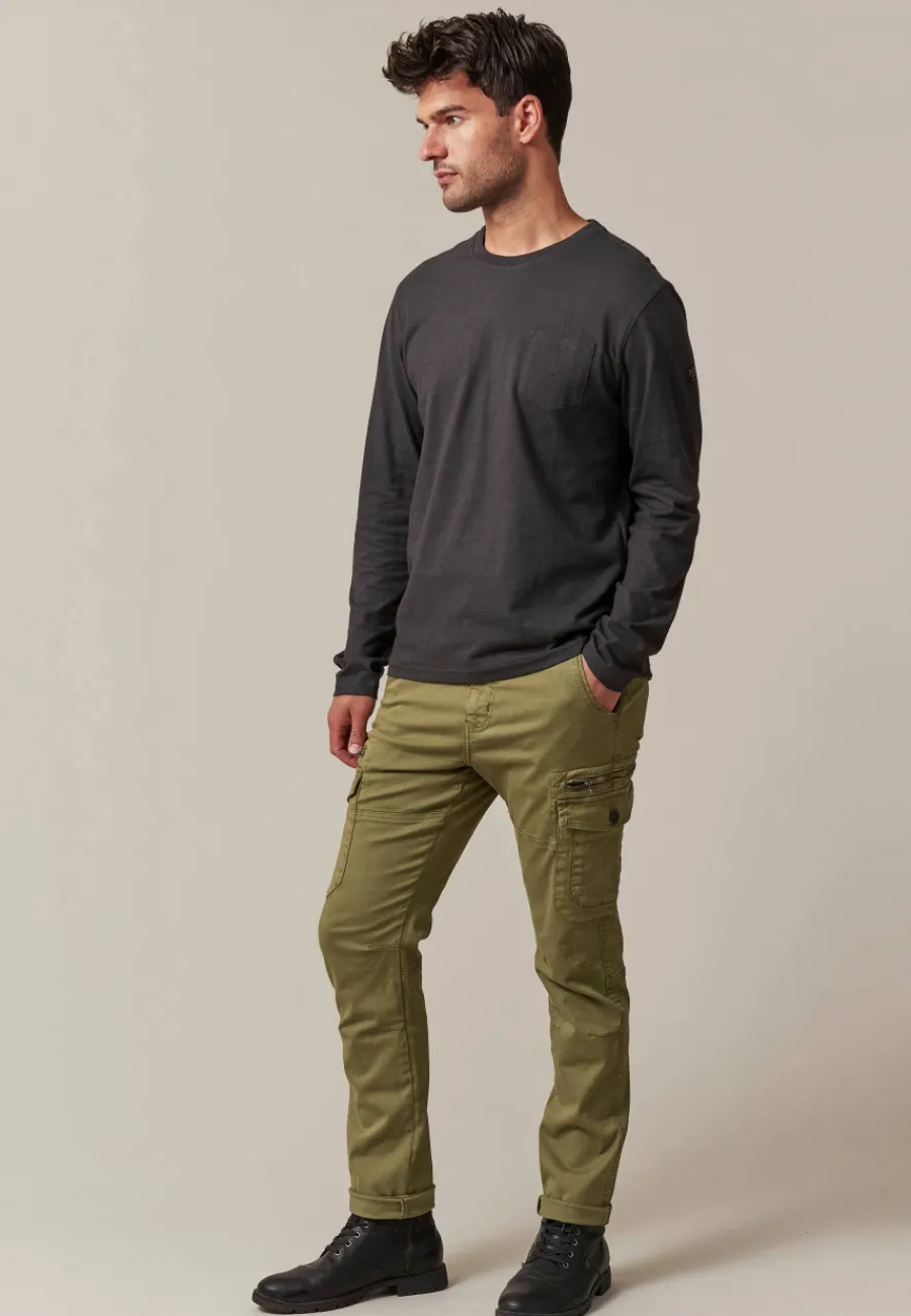 Deeluxe T-Shirt CLOCK Charcoal Cheap