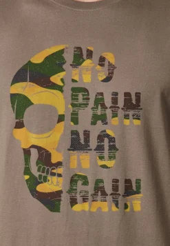 Deeluxe T-Shirt CONNOR Darktaupe Outlet