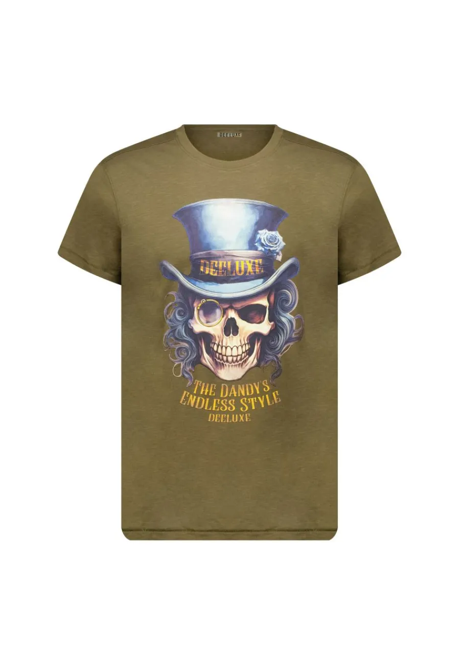 Deeluxe T-Shirt DANDY DarkKhaki Cheap