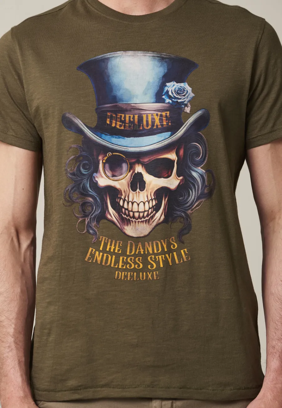 Deeluxe T-Shirt DANDY DarkKhaki Cheap
