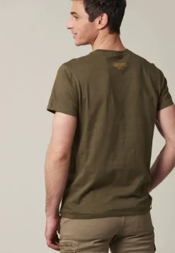 Deeluxe T-Shirt DANDY DarkKhaki Cheap