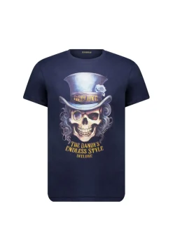Deeluxe T-Shirt DANDY Navy Flash Sale