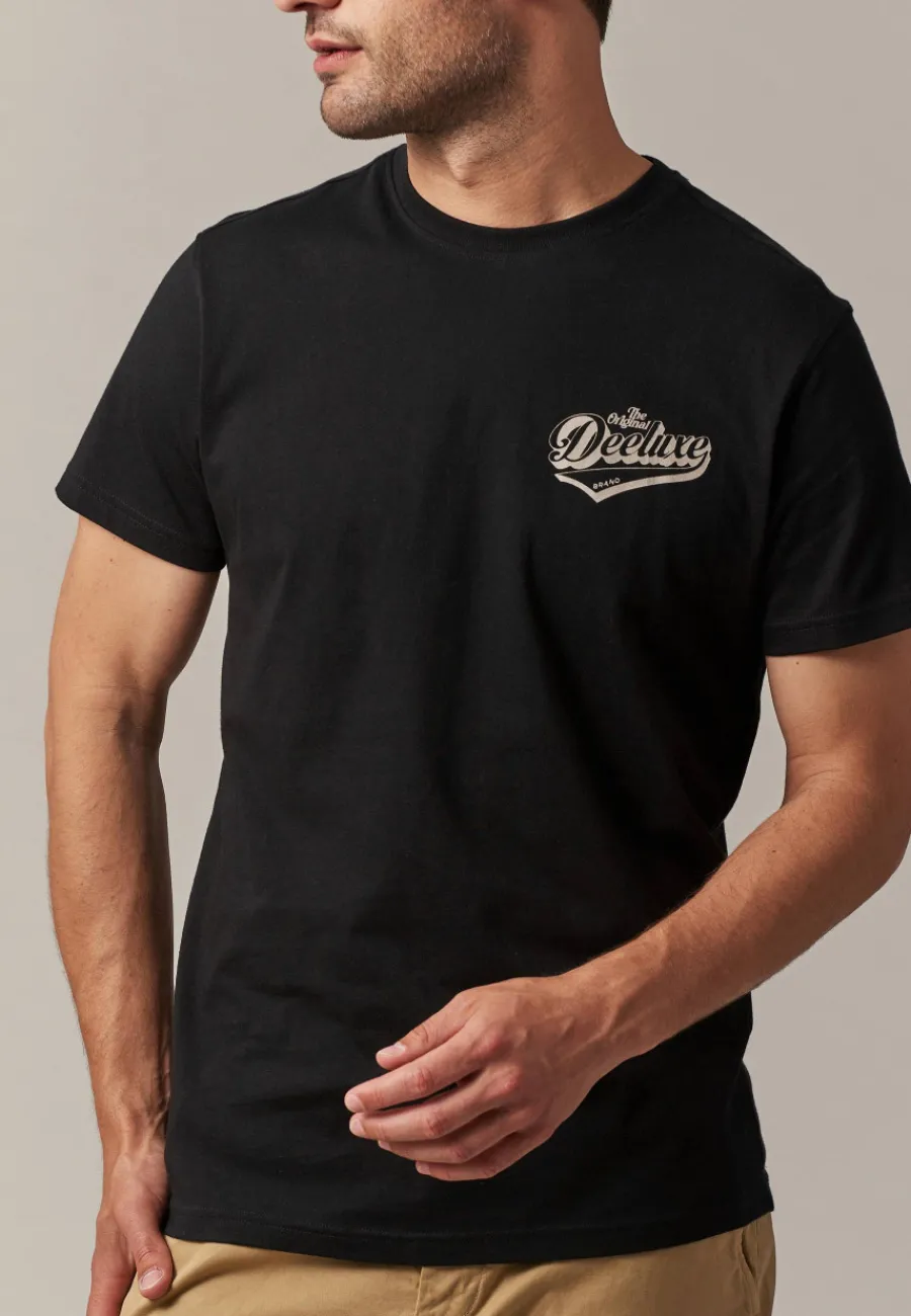 Deeluxe T-Shirt DELMON Black Fashion