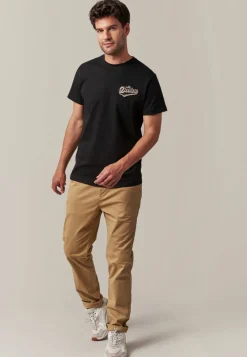 Deeluxe T-Shirt DELMON Black Fashion