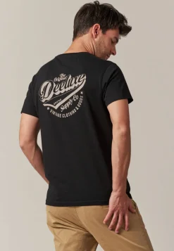 Deeluxe T-Shirt DELMON Black Fashion