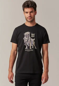 Deeluxe T-Shirt DOGGY Black Clearance