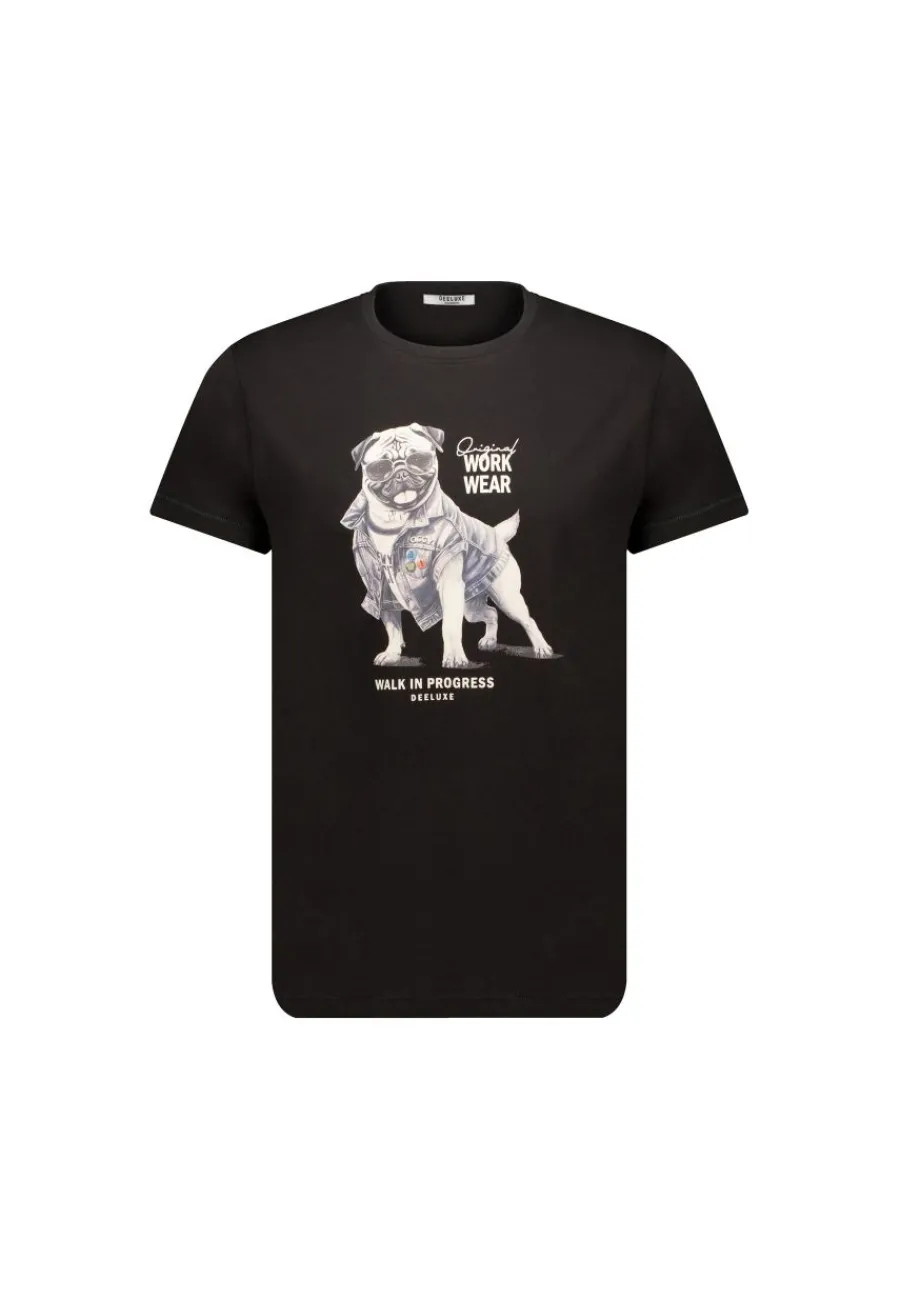 Deeluxe T-Shirt DOGGY Black Clearance