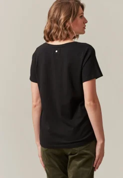 Deeluxe T-shirt FLOWERSKULL Black Best