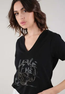 Deeluxe T-Shirt HELLAS Black Outlet