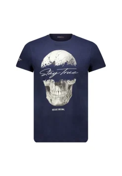 Deeluxe T-Shirt HIDE Navy Outlet