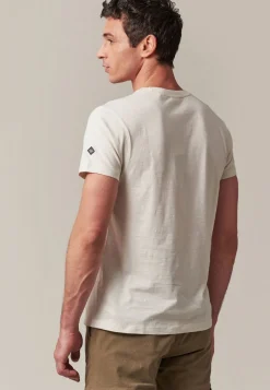 Deeluxe T-Shirt HIPSTER Lightgreige Fashion