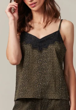 Deeluxe T-shirt ISALIE Khaki New