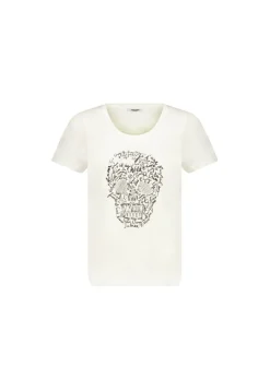 Deeluxe T-shirt LETTERSKULL OffWhite New