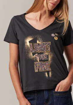 Deeluxe T-shirt LIGHTFY Charcoal Best