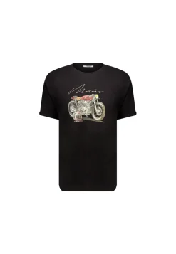 Deeluxe T-Shirt MOTORCYCLE Black Outlet